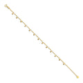 14KY LIGHT ANKLET (9+1)