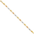 14K 3C LIT ENAMEL BRACE FOR KID/JUNIOR
