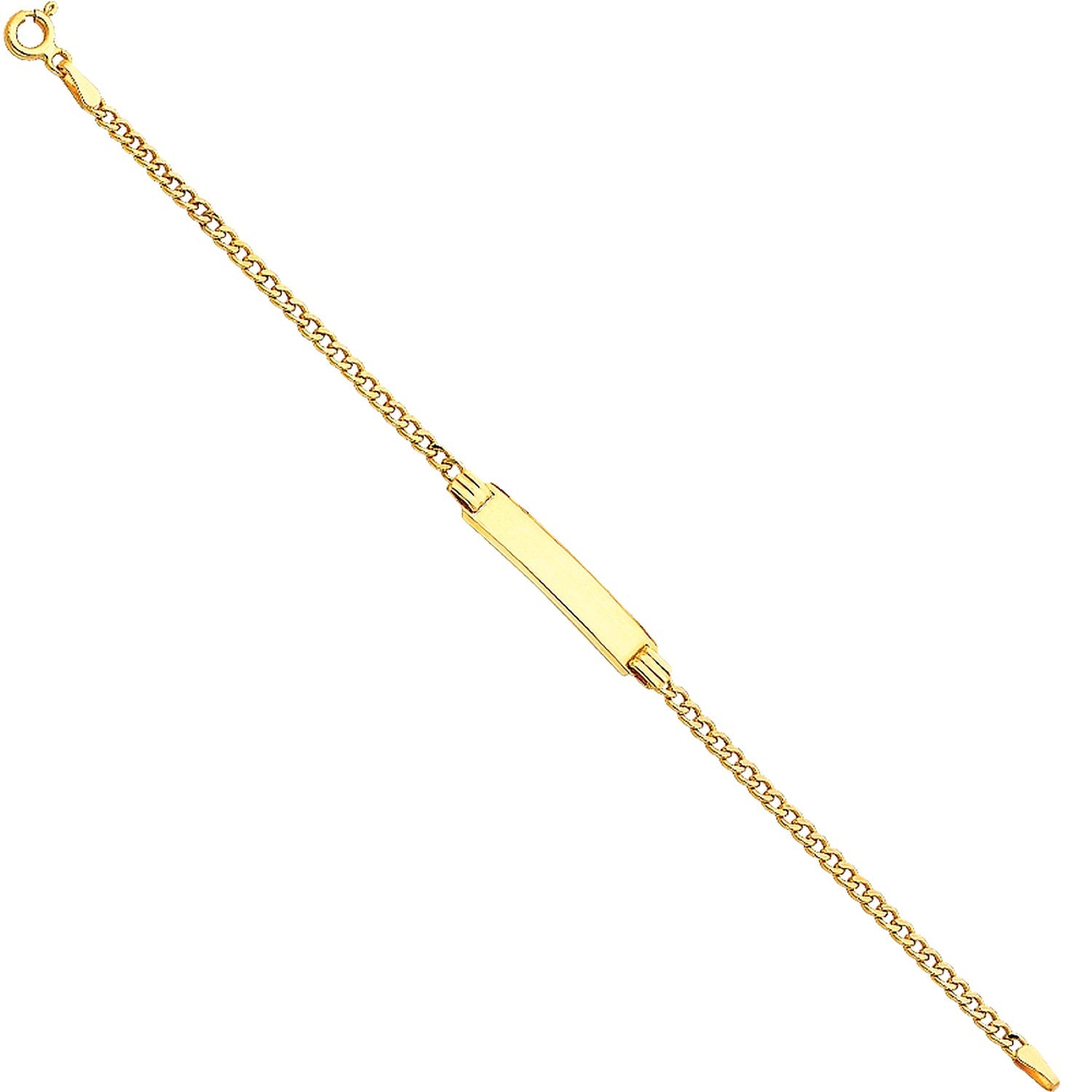 14KY 060 HOLLOW CUBAN BABY ID BRACE