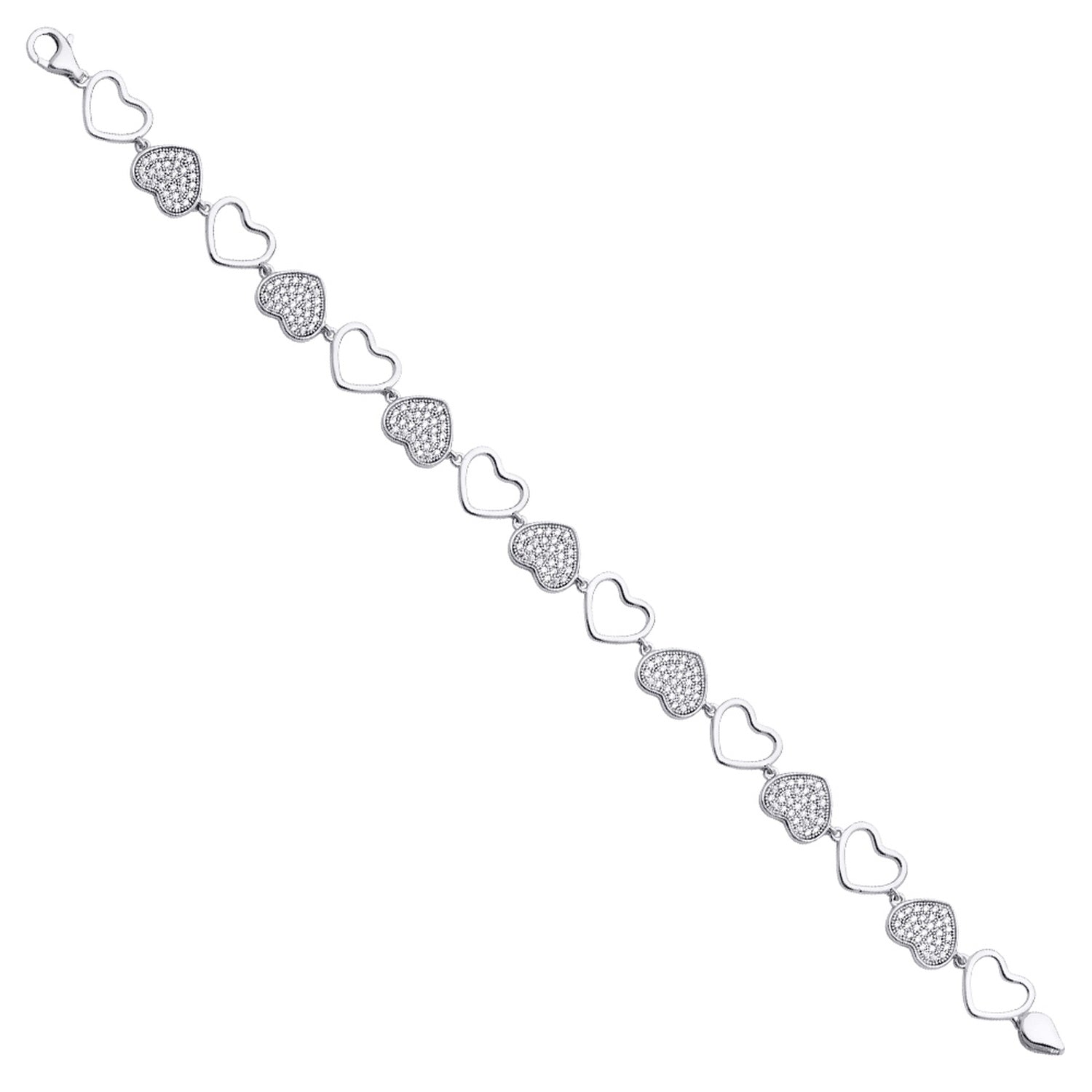 14KW CZ BRACELET