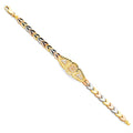 14K 3C 15 YEARS ID BRACELET