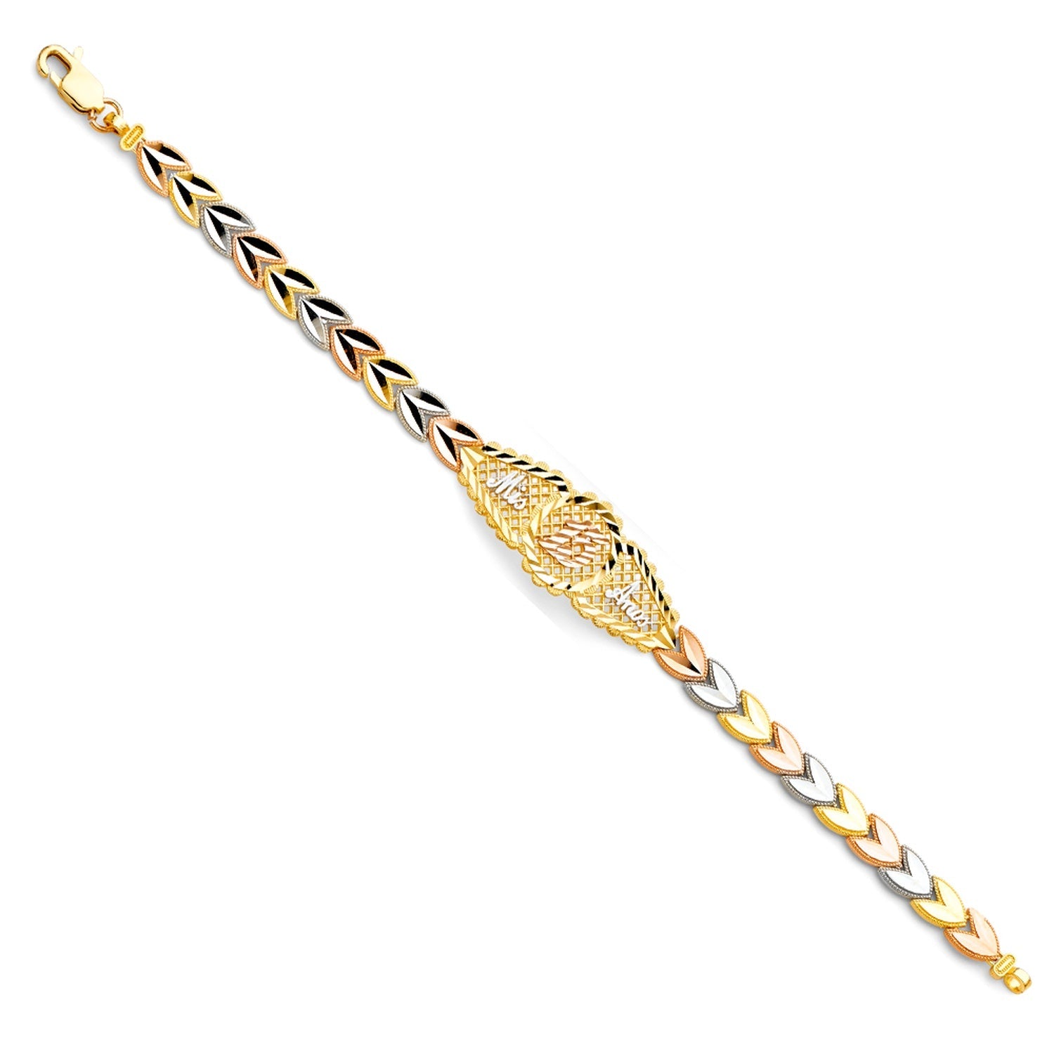 14K 3C 15 YEARS ID BRACELET