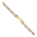 14K 3C 2L NUG FIG LIT LINK F-ID BRACE