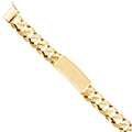 14KY NUG CUBAN LINK F-ID BRACE