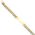 14KY MIAMI CUBAN LINK ID BRACE