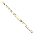 14K 3C DC FIG LINK 15 YEARS ID BRACE