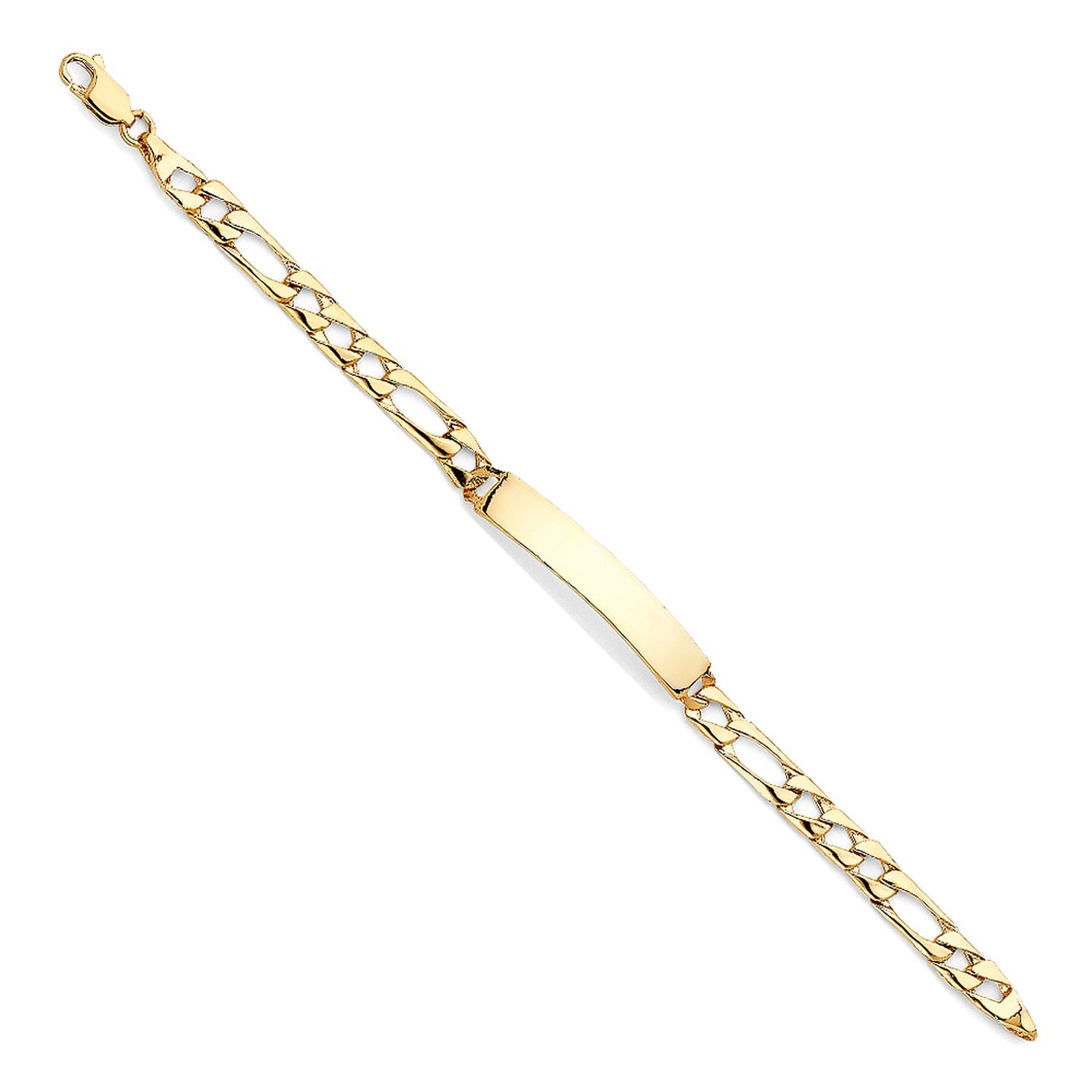 14KY LIT CUB LINK BABY ID BRACELET