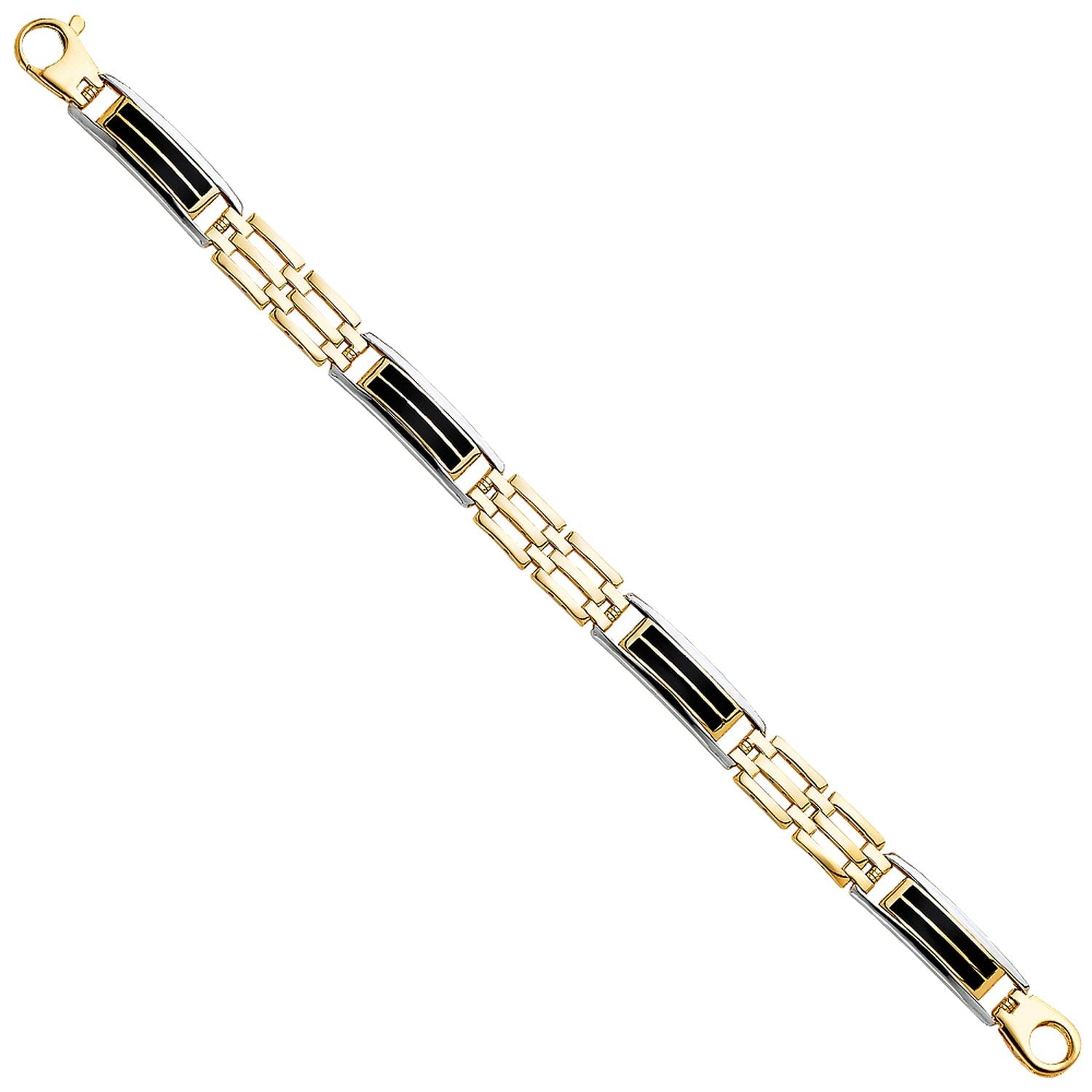 14K 2T MEN'S BRACELET