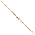 14K 3Color Lucky Bracelet