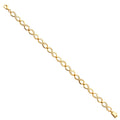 14KY CZ Infiniti Bracelet