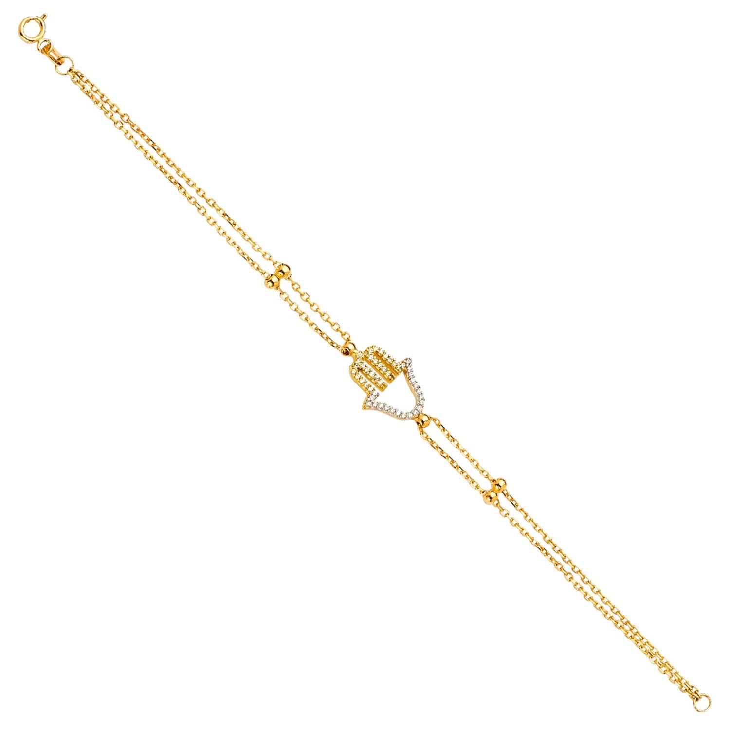 14KY Light Chain Bracelet
