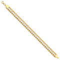 14K 2Tone Fancy Bracelet