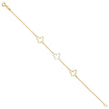 14K 3C Light chain Bracelet