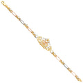 14K 3C 15Years ID Bracelet