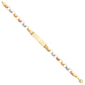 14K 3C Stampato BR w/Plain ID for Junior