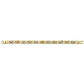 14K 2T Fancy Men's Bracelet