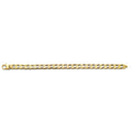 14KY Fancy Rail Link Men's Bracelet