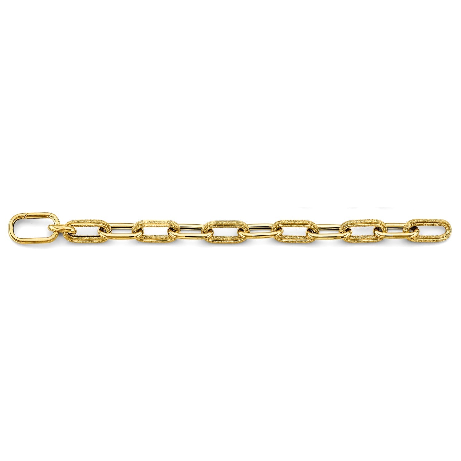 14KY Fancy Link Bracelet