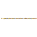 14K 3C Butterfly Bracelet