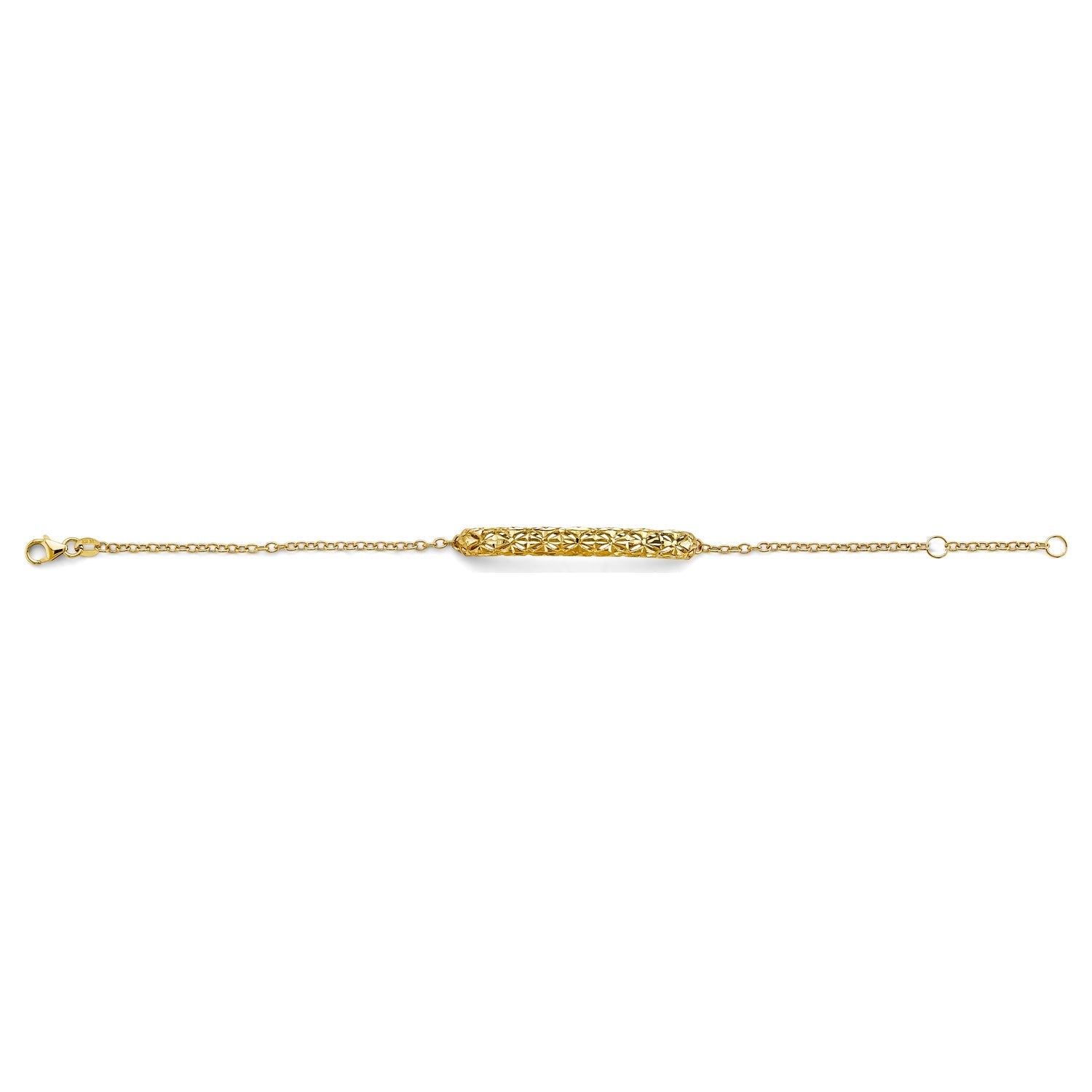 14KY Center D.C. ID Bracelet