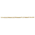14KY Link/Bar Bracelet