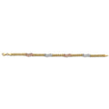14K 3C Fancy Bracelet