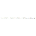 14K 3C Flower Bracelet