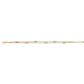 14KY 2 Line Ball Bracelet