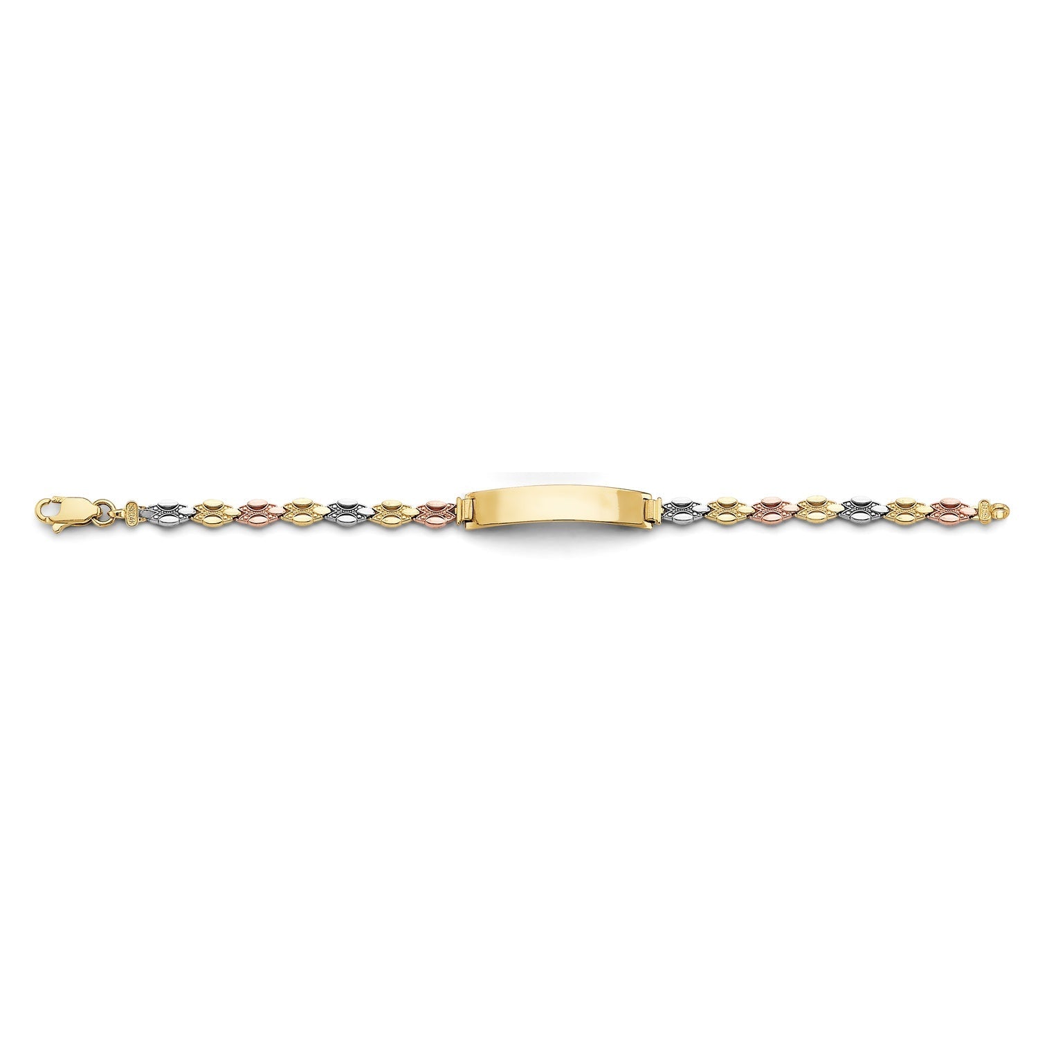 14K 3C Baby ID Bracelet