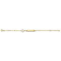 14KY MOP Clover Baby ID Bracelet