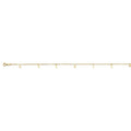 14KY Celestial Charm Light Anklet (9+1)