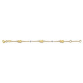 14K 2T Teddy Bear Baby Bracelet
