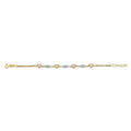 14K 3C Heart Baby Bracelet