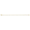 14KY Light Ball Anklet (9+1)