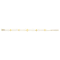 14KY Light Flower Bracelet (7+1)