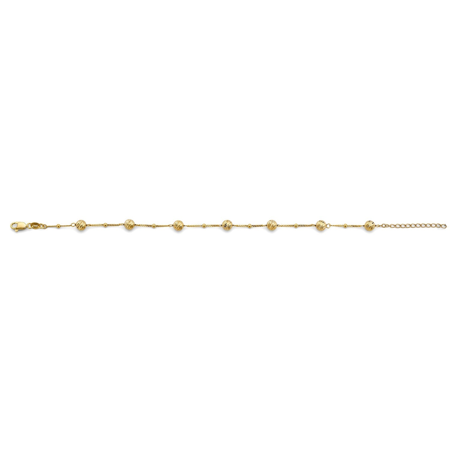 14KY D.C. Ball Bracelet