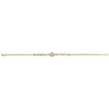 14KY Crown & Infiniti CZ Bracelet