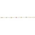 14K 3C D.C. Heart Bracelet