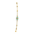 14KY Evil Eye Friendship Bracelet
