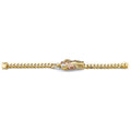 14K 3C Cuban Link St. Jude ID Bracelet