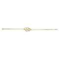 14KY CZ 15 Years Heart Bracelet