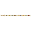 14KY Mixed Color Evil Eye Bracelet