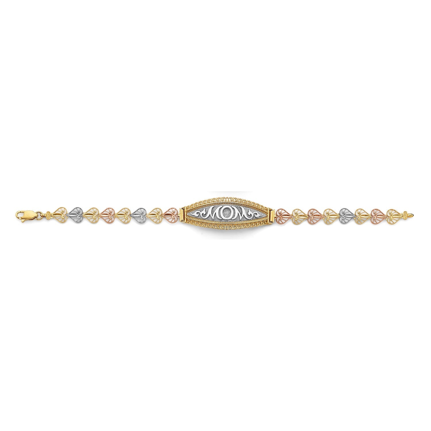 14K 3C Mom ID Bracelet