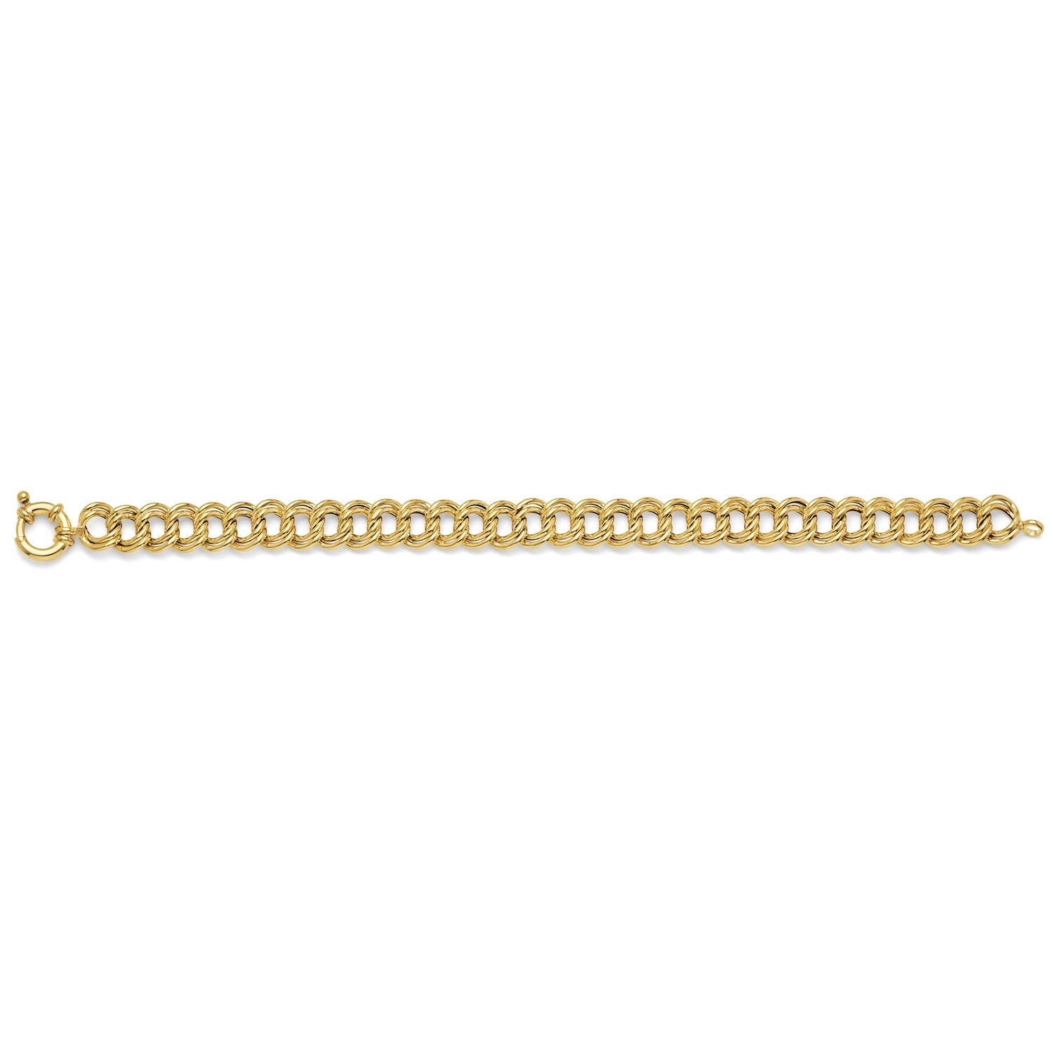 14KY Hollow Charm Bracelet