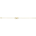 14KY Infinity Chain Bracelet