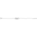 14KW Infinity Chain Bracelet