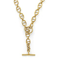 14KY Hollow Marier Brace with Fancy Lock