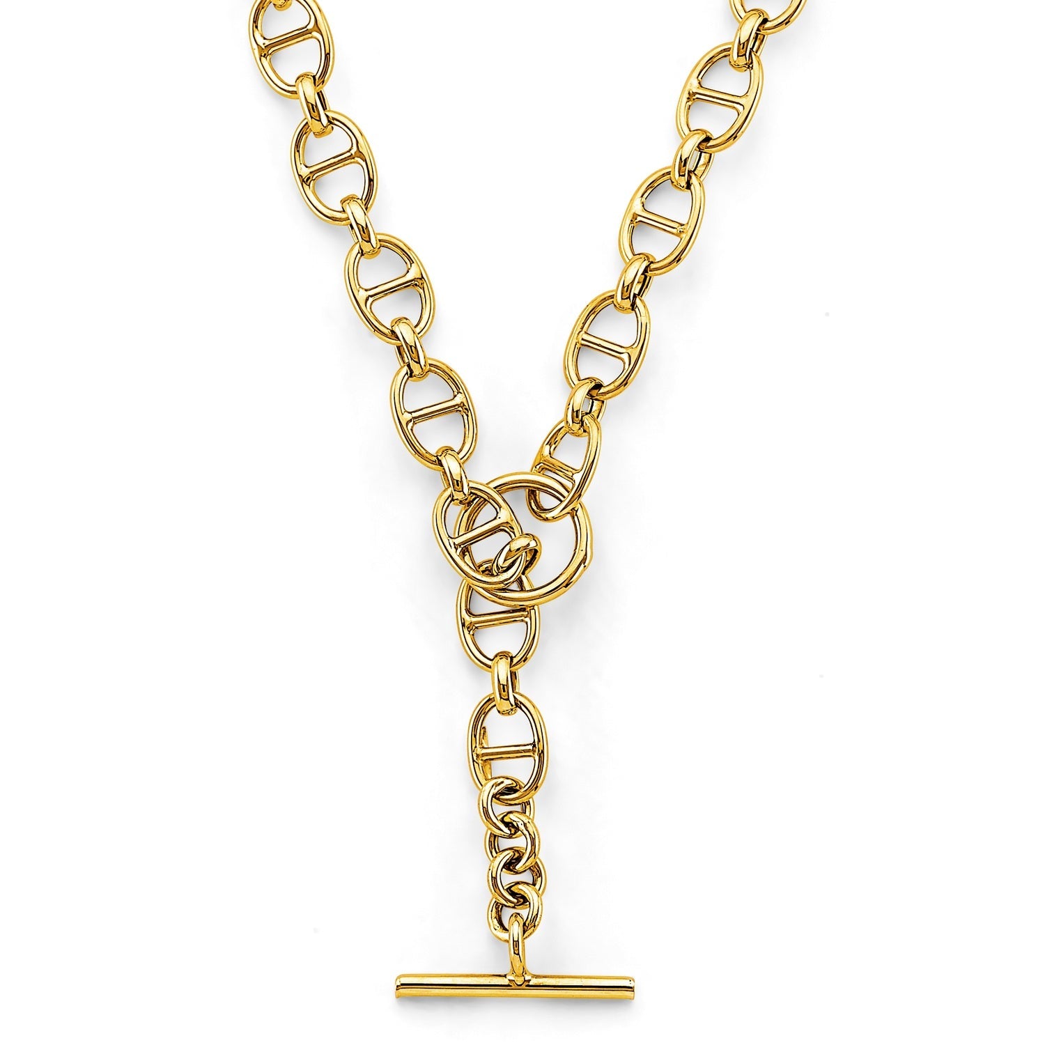 14KY Hollow Marier Brace with Fancy Lock