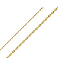 14KY 2.8MM SLD X-LIT DC ROPE CHAIN - 26