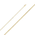 14KY 1.2MM SOLID DC ROPE CHAIN - 24